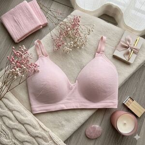 ThirdLove Pink Wireless T-Shirt Bra MD++ Comfort Stretch Lightly Lined